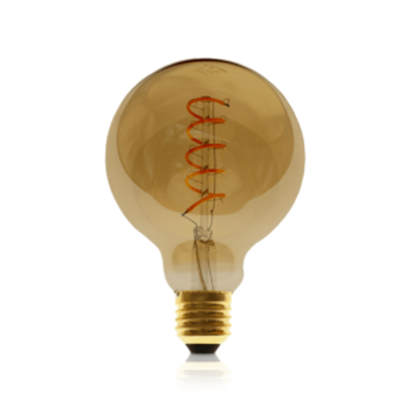 LED Filament E27 Globe M Dimbaar Amber 4W Terug naar overzicht