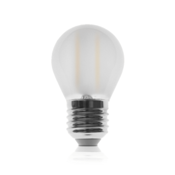 LED Filament E27 Kogel Mini Frosted 2W