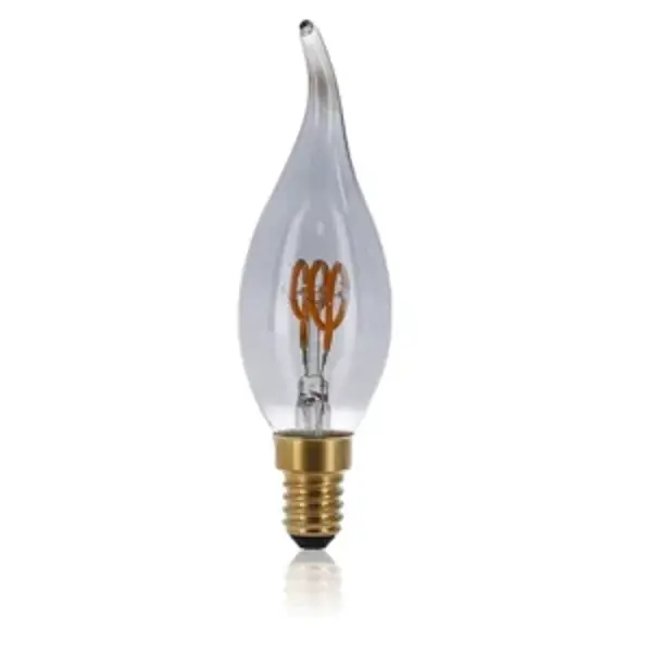 LED FILAMENT | E14 | KAARS TIP | DIMBAAR | SMOKY | 2W