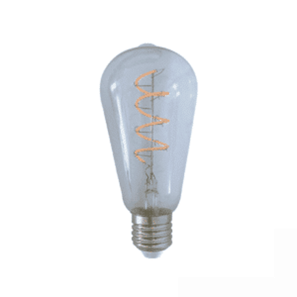 LED Filament E27 Edison Dimbaar Clear 4W