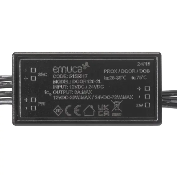 Dubbele sensor achter kastdeur