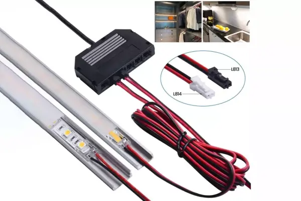 Miniplug met 8mm stripconnector