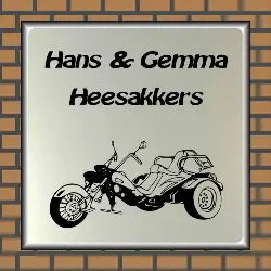 Naambordje Snelle Motor 02