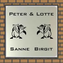 Naambordje Boerderij Twee Koeien