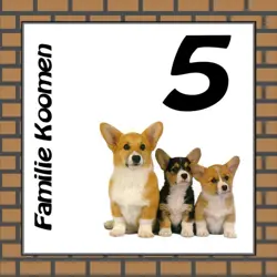 Naambordje Lieve Hond 09