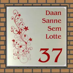Naambordje Lentebloesem 08