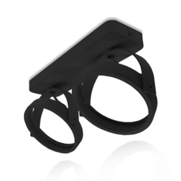 AR111 OPBOUWARMATUUR | EUKE | GU10 FITTING | ZWART