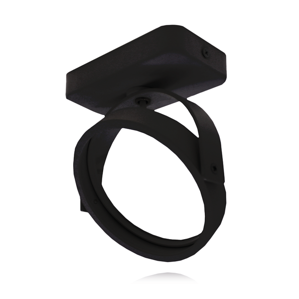 AR111 OPBOUWARMATUUR | EUKE | GU10 FITTING | ZWART